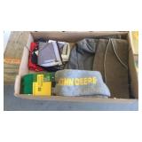 Socks, hat, hood, hankies