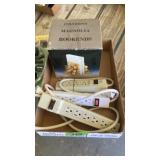 Power strips, book ends, mini vac accessories