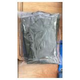 Rain poncho, pencil bags