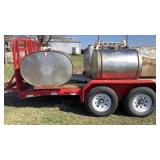 Chem Farm Stainless Steel Tanks, 200 gallon