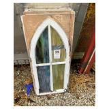 Stained Glass Window, old, some might need a