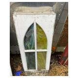 Stained Glass Window, old, some might need a