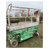 JLG 2030ES Scissor Lift, Elec., (been sitting),