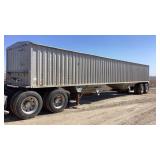 1982 Wilson 42ï¿½ Hopper Bottom Grain Trailer,