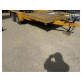 2007 Yellow Homemade Trailer