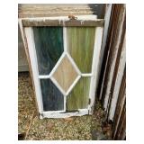 Stained Glass Window, old, some might need a