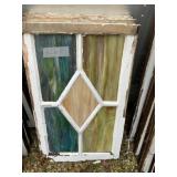 Stained Glass Window, old, some might need a