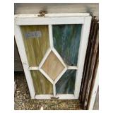 Stained Glass Window, old, some might need a