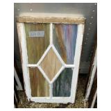 Stained Glass Window, old, some might need a