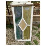 Stained Glass Window, old, some might need a