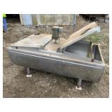 STAINLESS STEEL TANK W/ MIXING PADDLE