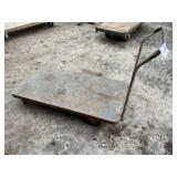 HEAVY DUTY FLAT DOLLY ON CASTERS