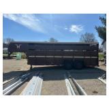 1989 Hillsboro Livestock Trailer 7 x 20
