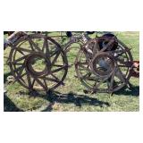 E-Z Trak-Lug Iron Wheels, (2), 52ï¿½