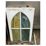 Stained Glass Window, old, some might need a