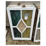 Stained Glass Window, old, some might need a