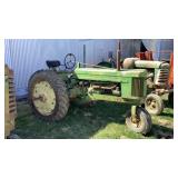 John Deere 50 Tractor, Gas, N/F Single,
