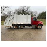 2002 IH 4300 Truck w/ Heil Garbage Bed, DT466 Eng.