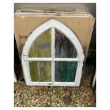 Stained Glass Window, old, some might need a