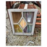 Stained Glass Window, old, some might need a