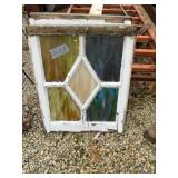 Stained Glass Window, old, some might need a