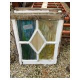 Stained Glass Window, old, some might need a