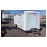 Pace American Enclosed Trailer 16ï¿½ x 7ï¿½  Has