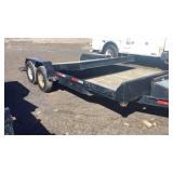 2014 Rice Trailer Tilt HAS TITLE Location