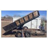 Homemade Dump Trailer 12ï¿½ Has Title Location