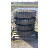 Set of 4 tire and wheel 10.00-20
