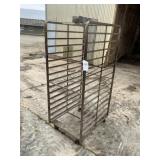 OVEN BAKING RACK ON CASTERS
