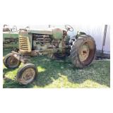 Oliver 88 Row Crop Tractor, Propane, W/F,