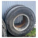 Tires and wheels 10.00R20