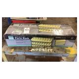 24 Bin Bench Top Parts Rack New In Box Location