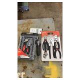 45 Piece Stubby Tool set, & 5 Piece Pliers Set