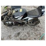 Mini crotch rocket needs carburetor clean