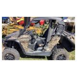 2012 Can-Am Commander XT Rotax 1000, 4,365 Miles,