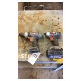 Porter Cable Impact Driver and Drill One Battery