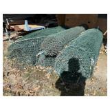 Rolls of Chain Link Fence
