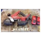 Milwaukee Portable Band Saw With Battery and