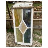 Stained Glass Window, old, some might need a