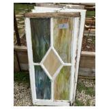 Stained Glass Window, old, some might need a