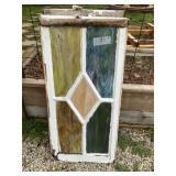 Stained Glass Window, old, some might need a