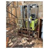 Clark Electric Forklift, (been sitting)