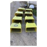 Poly Seed Boxes, (8), off 1770 Planter,