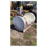 Fuel Tank, 300 Gallon, w/ Electric Pump,