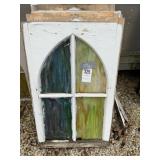 Stained Glass Window, old, some might need a