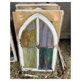 Stained Glass Window, old, some might need a