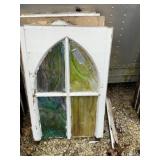 Stained Glass Window, old, some might need a