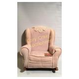 Pink cordory Chair